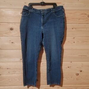 Riders by Lee Ankle Relaxed Fit Jeans Size 24Px28